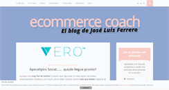 Desktop Screenshot of ecommercecoach.es
